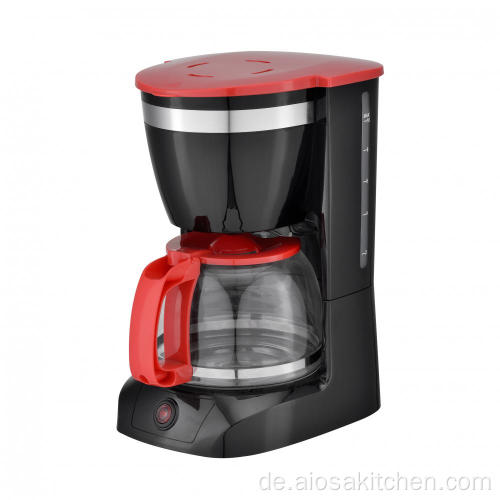 10 Tassen tropfen Kaffeemaschine Maschine mit Glas